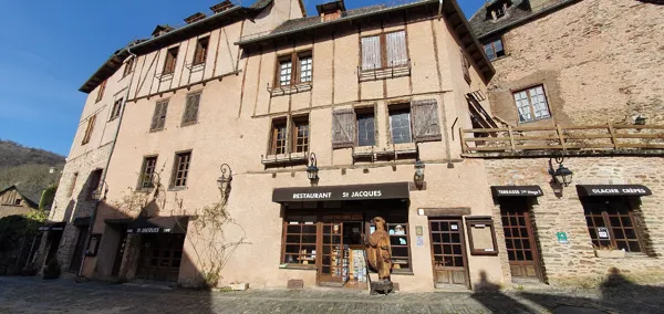 Restaurant Auberge Saint-Jacques, OFFICE DE TOURISME de CONQUES-MARCILLAC