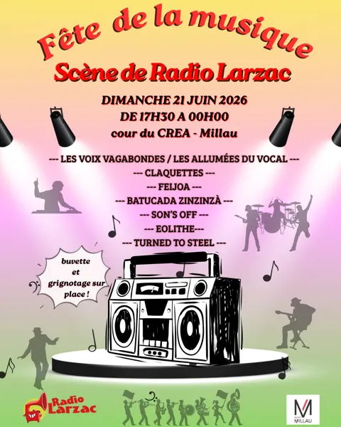 scène de Radio Larzac 2026, scène de Radio Larzac