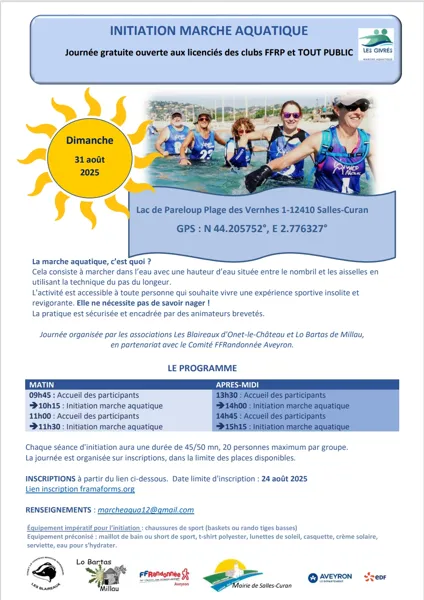 Journée Découverte de la Marche Aquatique
