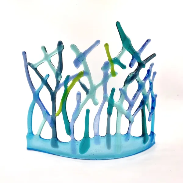 Verre fusionné - Art abstrait, Karen Sarll