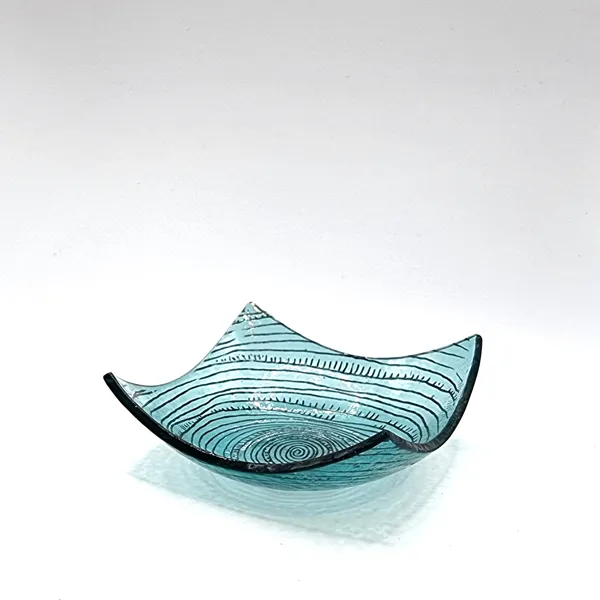 Petit vide poche, imprimé à la main puis fusionné, Karen Sarll