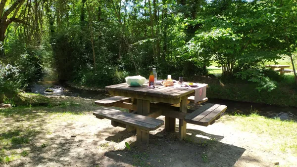 Aire de pique-nique de l'espace Ladoux, OFFICE DE TOURISME LARZAC VALLEES