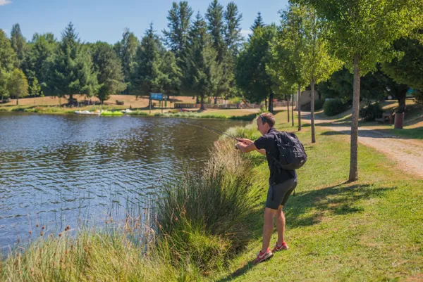 Plan d'eau de la Vignotte, Fédération de pêche de l'Aveyron