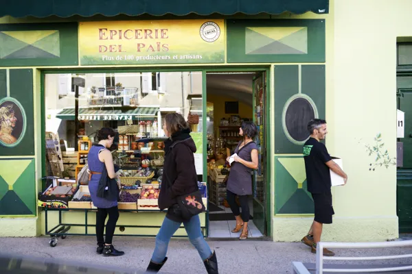 , Devanture épicerie