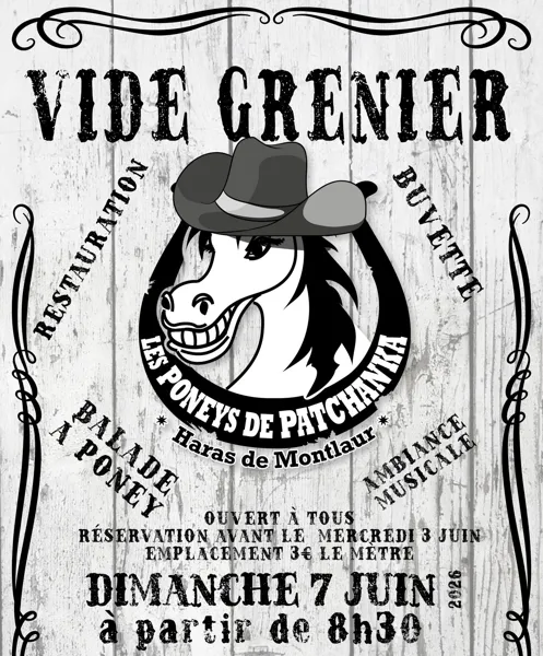 Vide Grenier au Haras de Montlaur