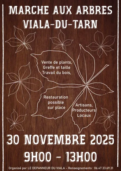 Marché de producteurs : Fête de l'Arbre