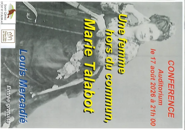 Conférence de Louis Mercadié sur Marie Talabot