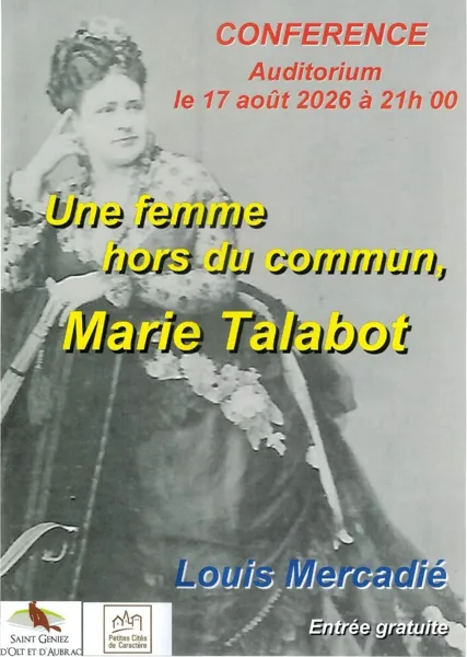 Conférence de Louis Mercadié sur Marie Talabot