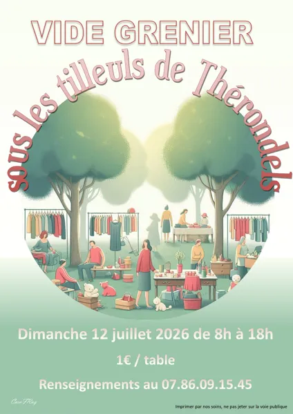 Vide grenier à Thérondels