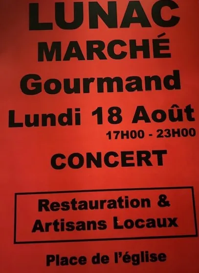 Marché Gourmand à Lunac