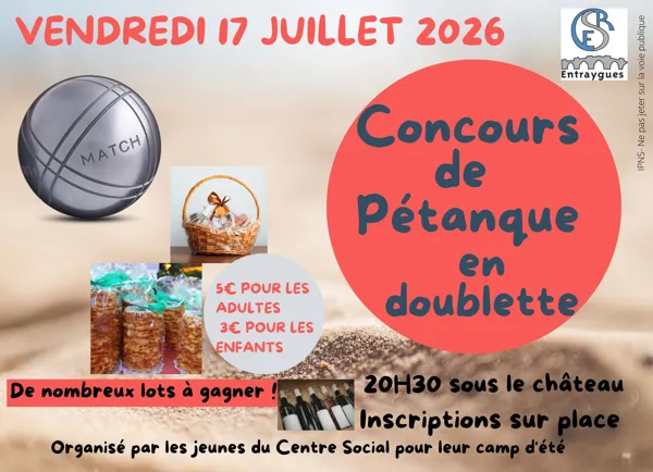 Concours de pétanque