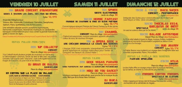 , detours