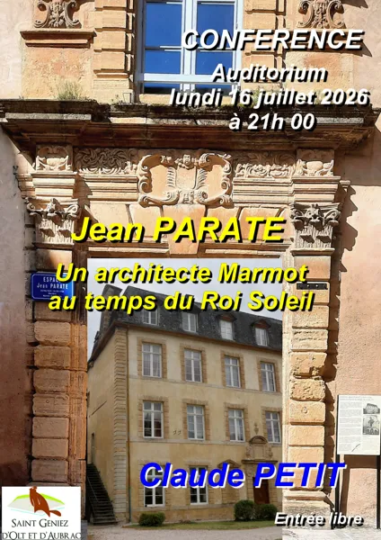 Conférence de Claude Petit 