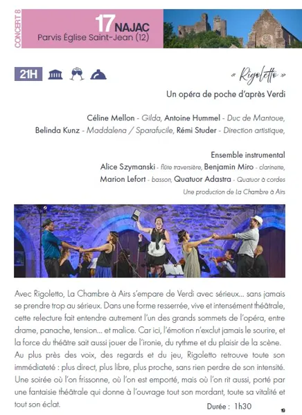 Festival d'Autan - Rigoletto — visuel événement