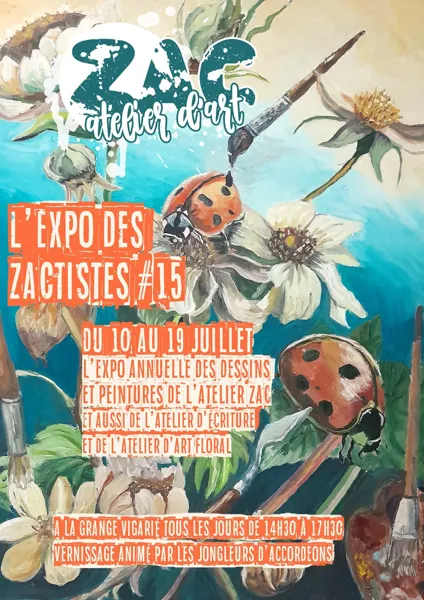 Exposition des ZACtistes à la Grange Vigarié à Laissac