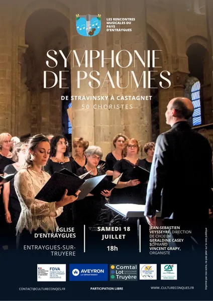 Concert du Choeur Ephémère de Conques et orgue