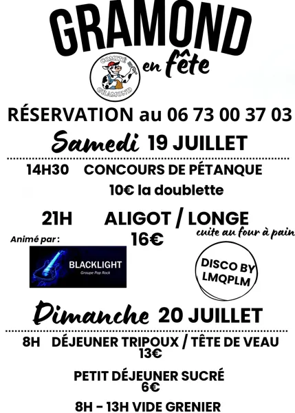 Fête du village de Gramond