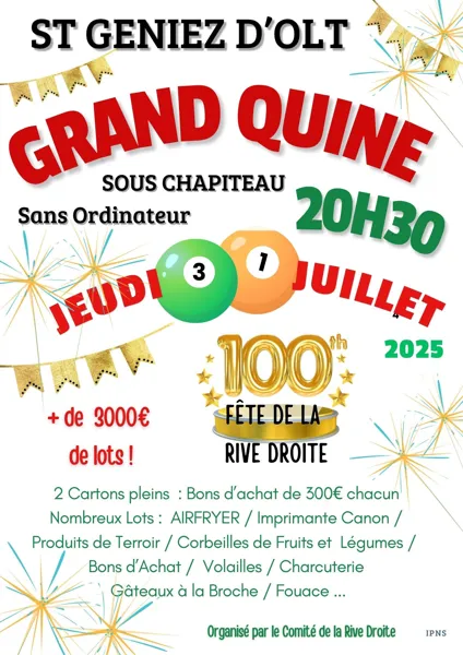 Grand Quine  à St Geniez d'Olt