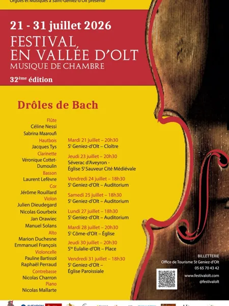 Concert de clôture du Festival Musique en Vallée d'Olt
