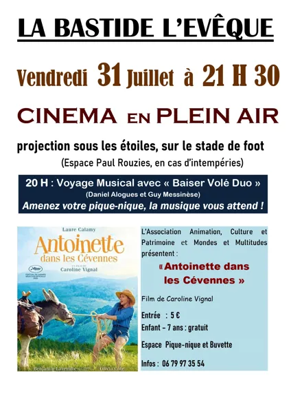 Soirée cinéma en plein air