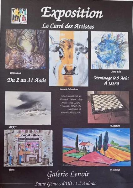 Exposition Carré des Artistes