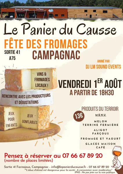 Fête des fromages au Panier du Causse