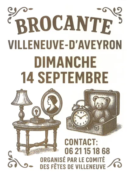 Brocante de Villeneuve