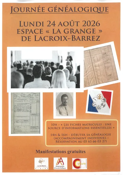 Journée Généalogique à l'espace coworking de Lacroix-Barrez