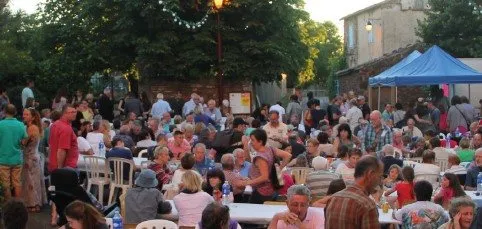 Soirée estivale à Briols, Office de Tourisme Rougier d’Aveyron Sud