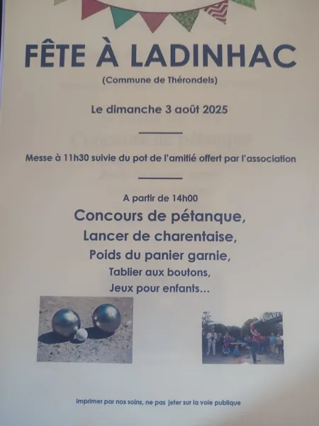 Fête à Ladinhac