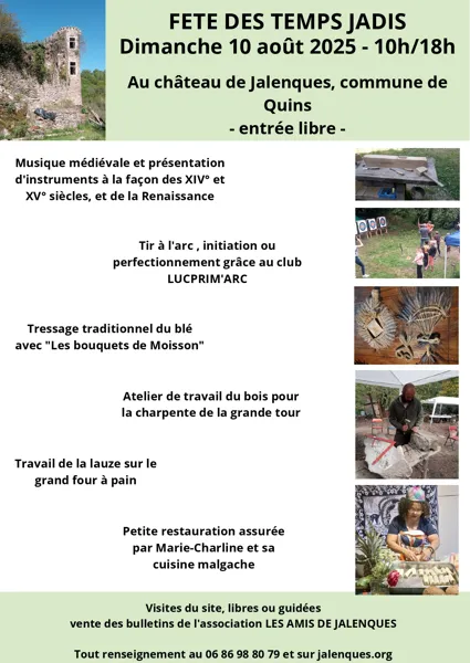 Fête médiévale au château de Jalenques : 