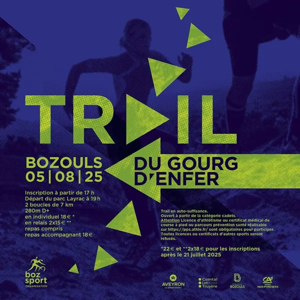 Trail du gourg d'enfer