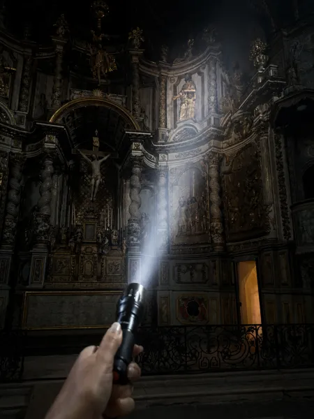 Visite nocturne de la chapelle des Pénitents Noirs