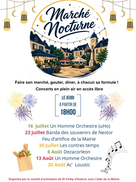 Marché de Producteurs de Pays et concert