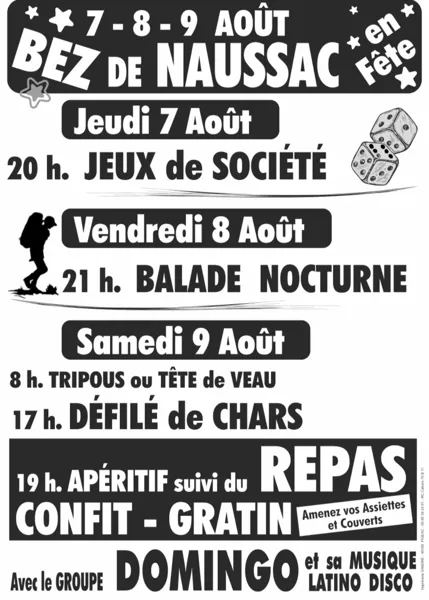 Bez de Naussac en fête