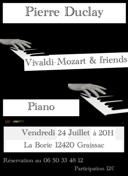 Concert de Piano par Pierre Duclay
