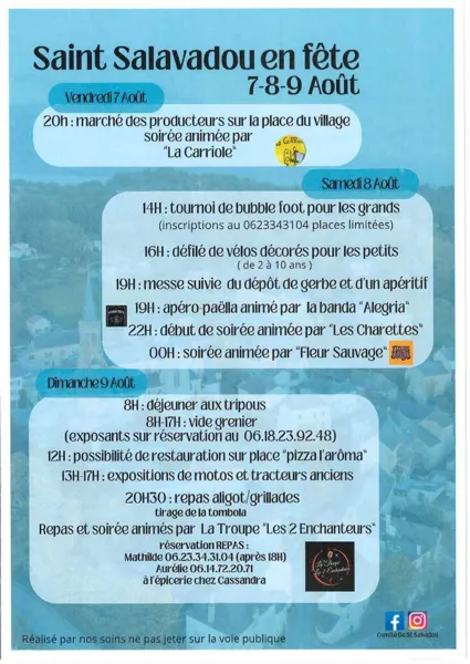Saint-Salvadou en fête