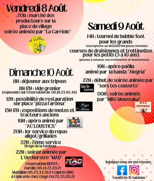 Saint-Salvadou en fête