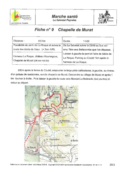 balade à la chapelle de Murat, OFFICE DE TOURISME AVEYRON SEGALA