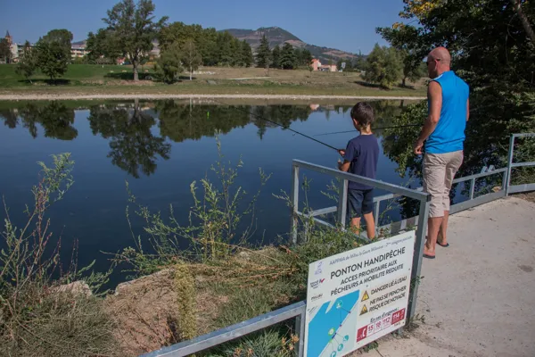 Le Tarn à Millau, Fédération de pêche de l'Aveyron