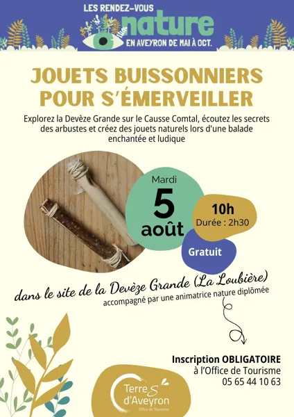 Jouets buissonniers pour s'émerveiller - ENS La Loubière