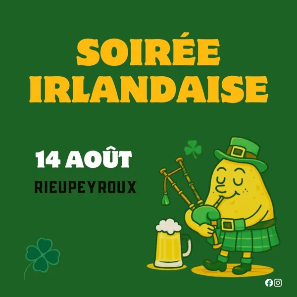 Soirée irlandaise