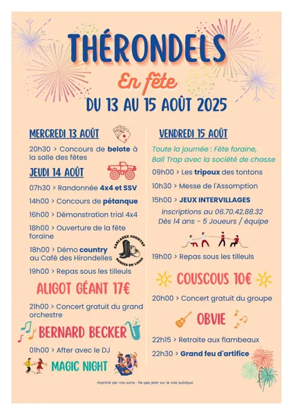 Thérondels en fête !