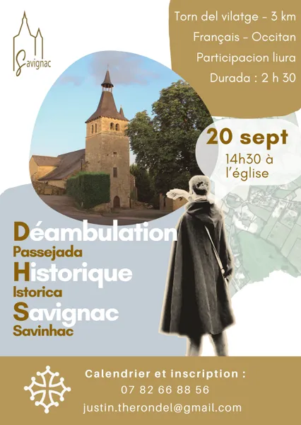 Déambulation historique à Savignac