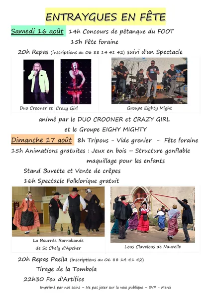 Entraygues en fête