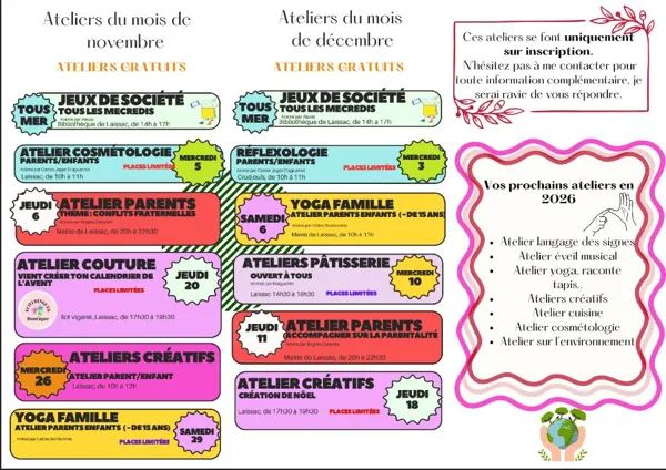 Atelier couture à Laissac