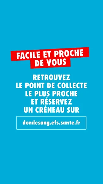 Collecte de sang, EFS
