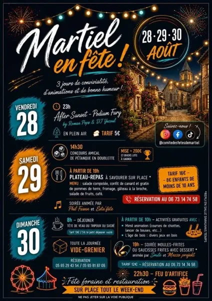 Martiel en fête