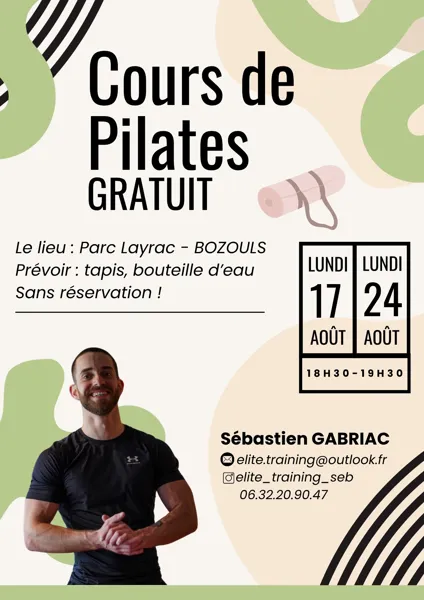 Cours de Pilates gratuit
