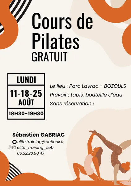 Cours de Pilates gratuit
